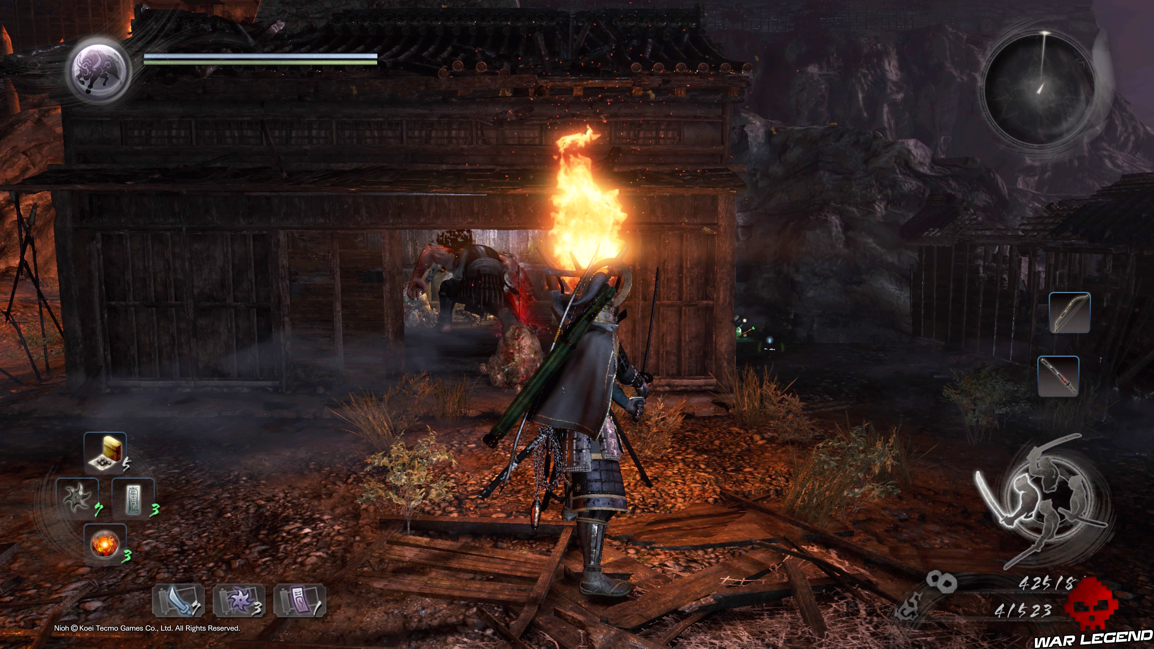 Soluce Nioh - Château du nid de l'araignée brume