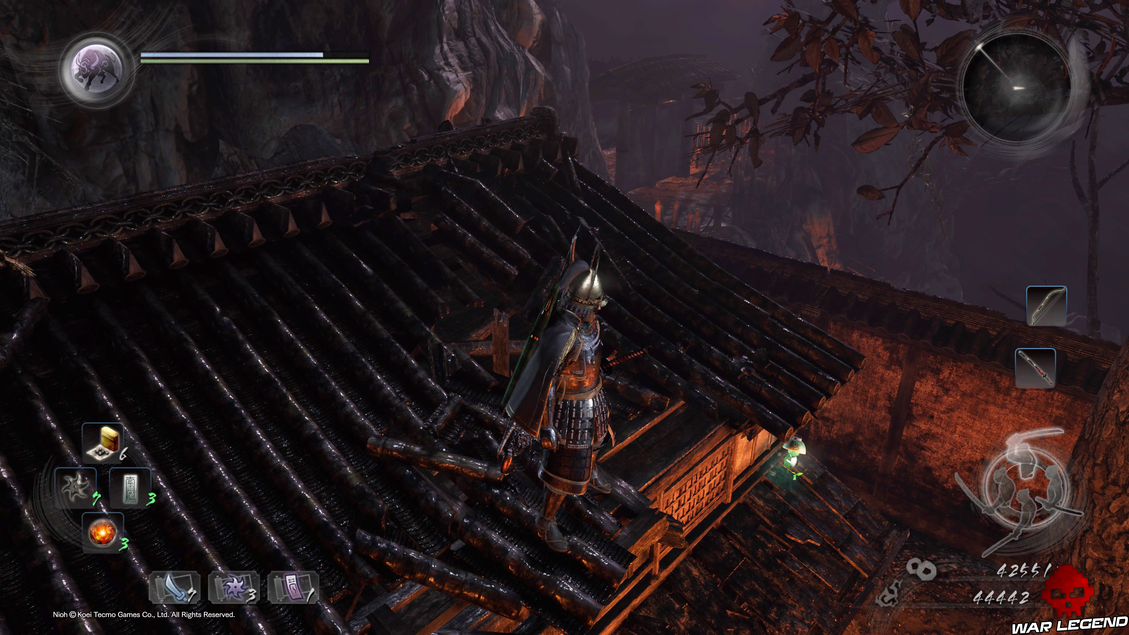 Soluce Nioh - Château du nid de l'araignée Kodama