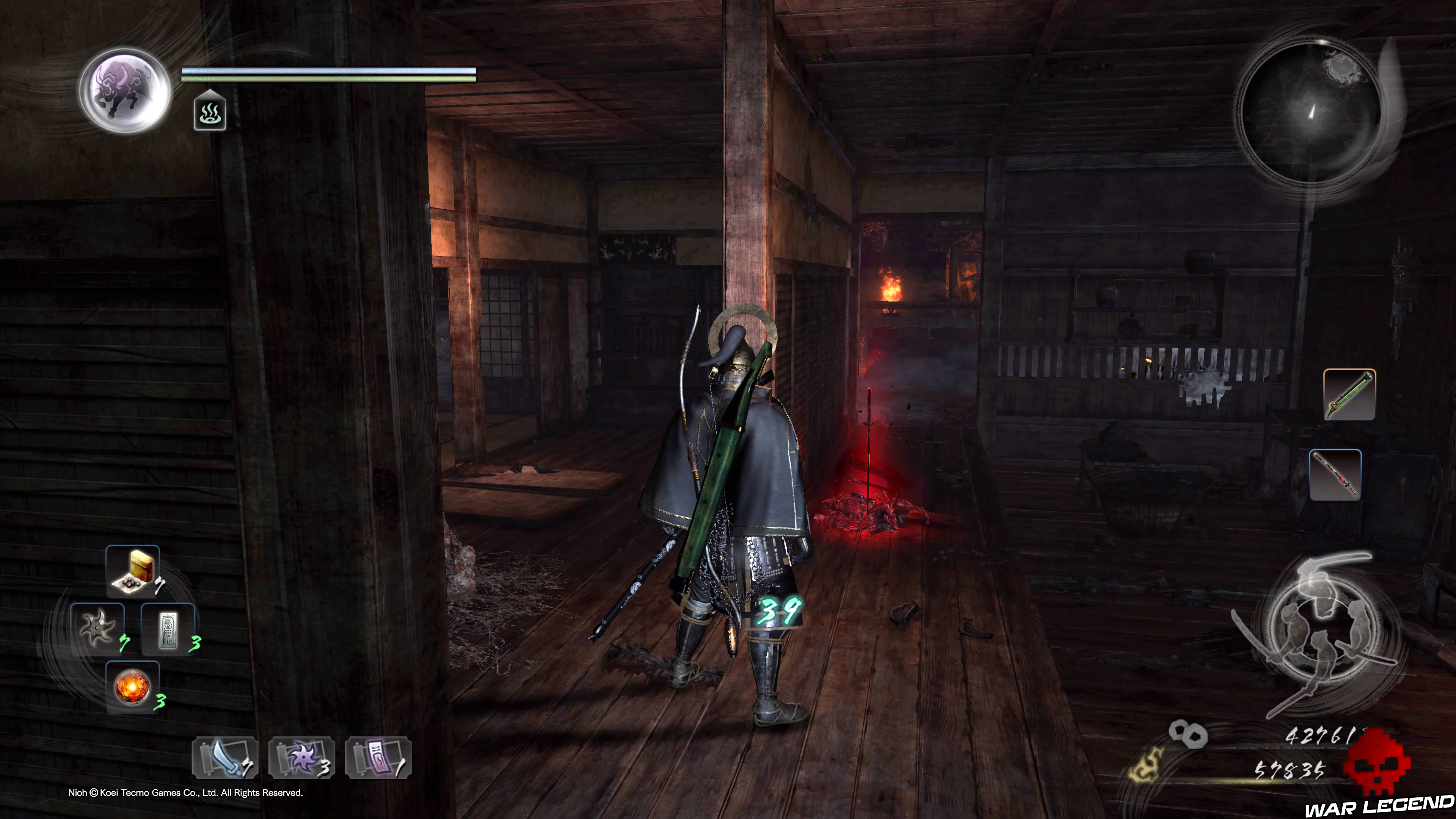 Soluce Nioh - Château du nid de l'araignée brume