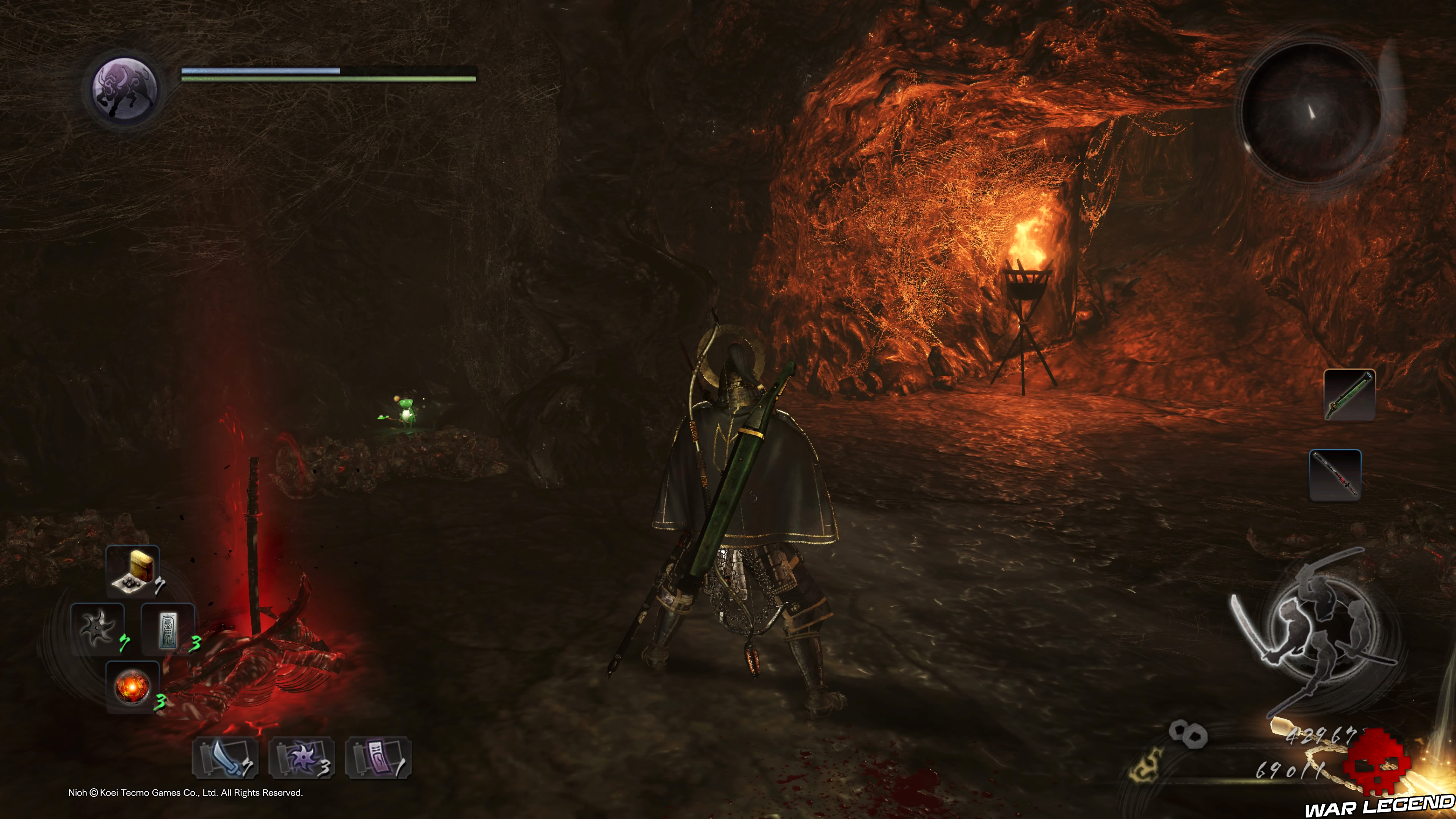 Soluce Nioh - Château du nid de l'araignée Kodama