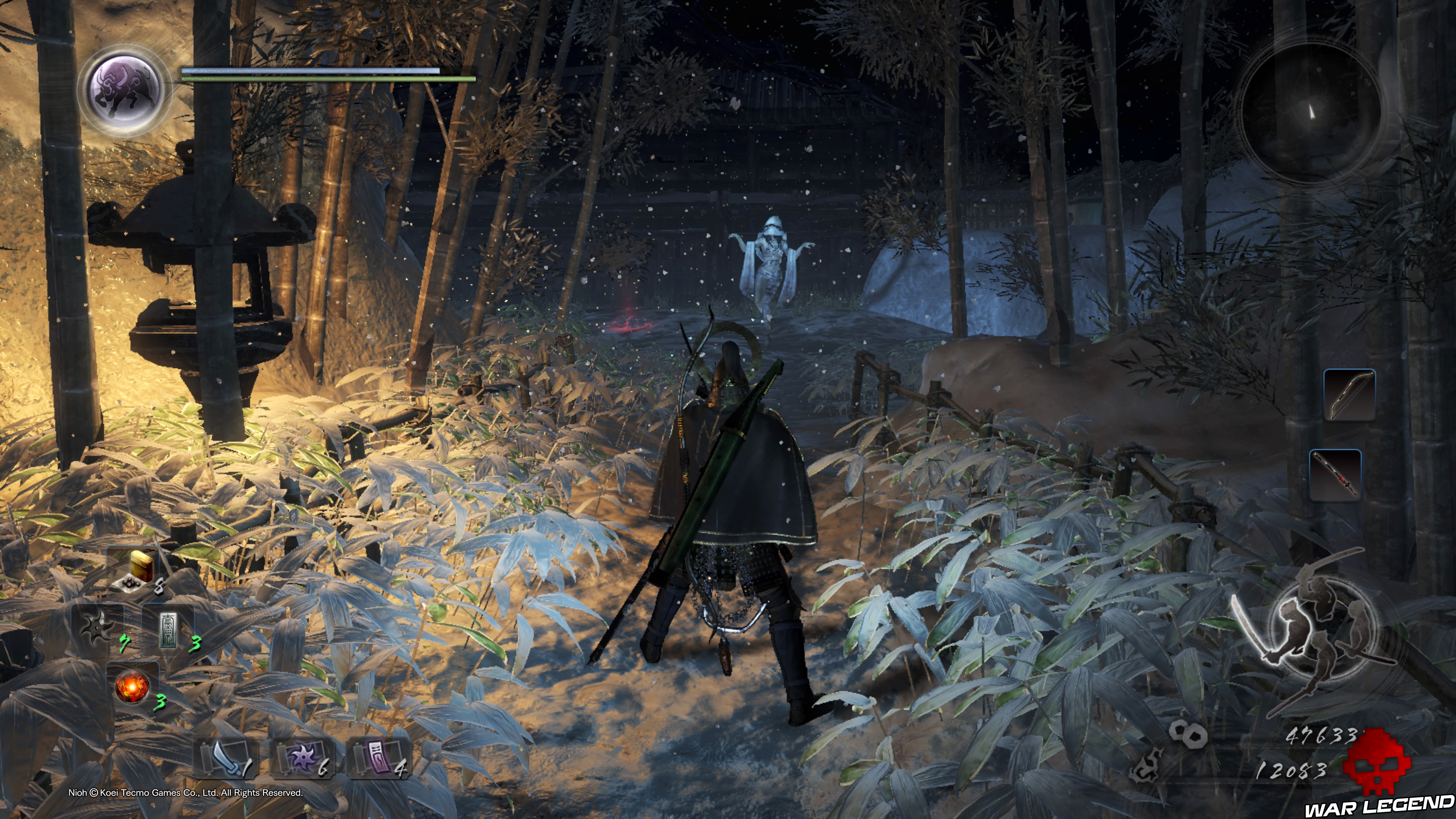 Soluce Nioh - Chute de neige : mission 8 monstre