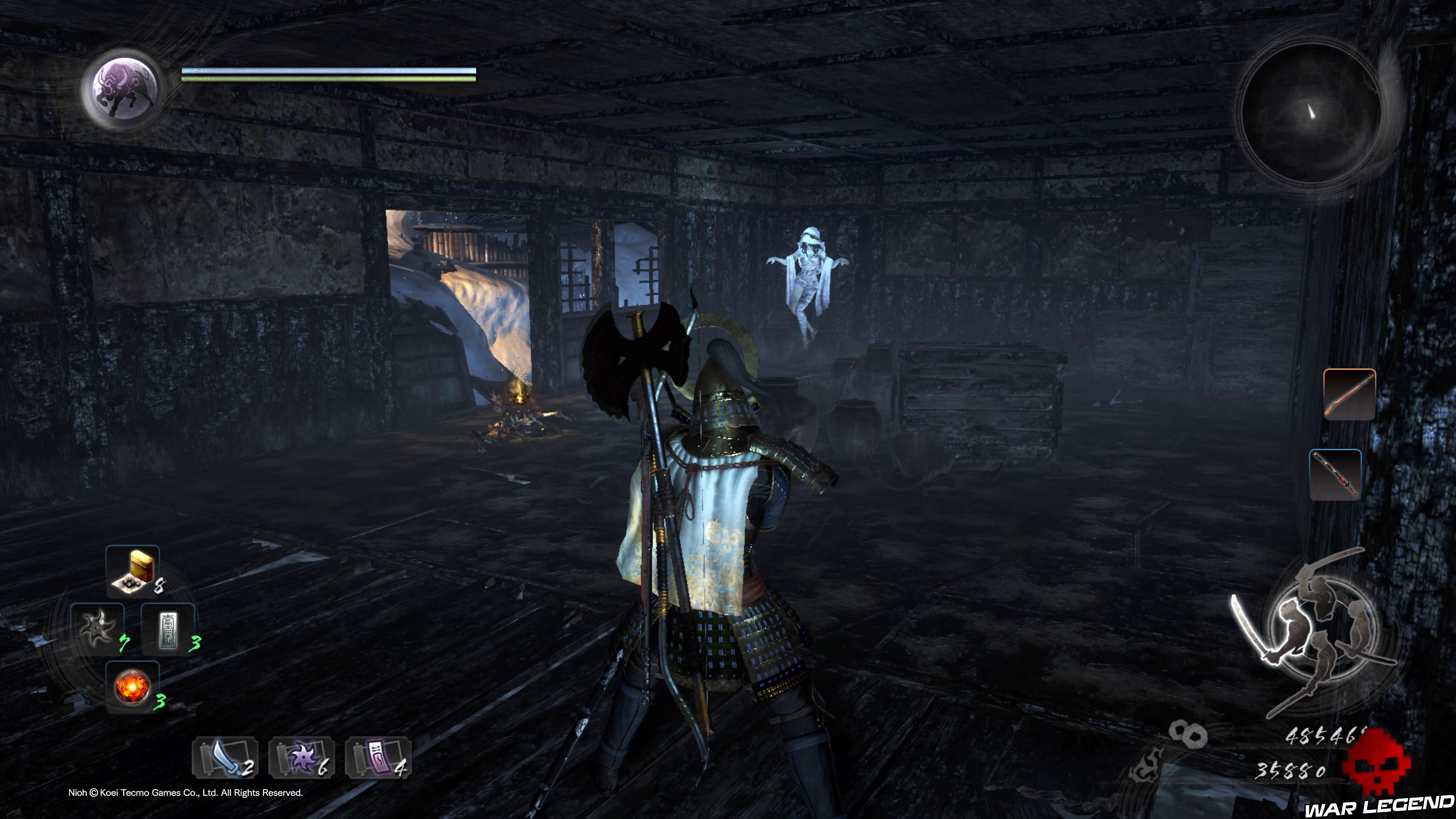 Soluce Nioh - Chute de neige : mission 8 monstre