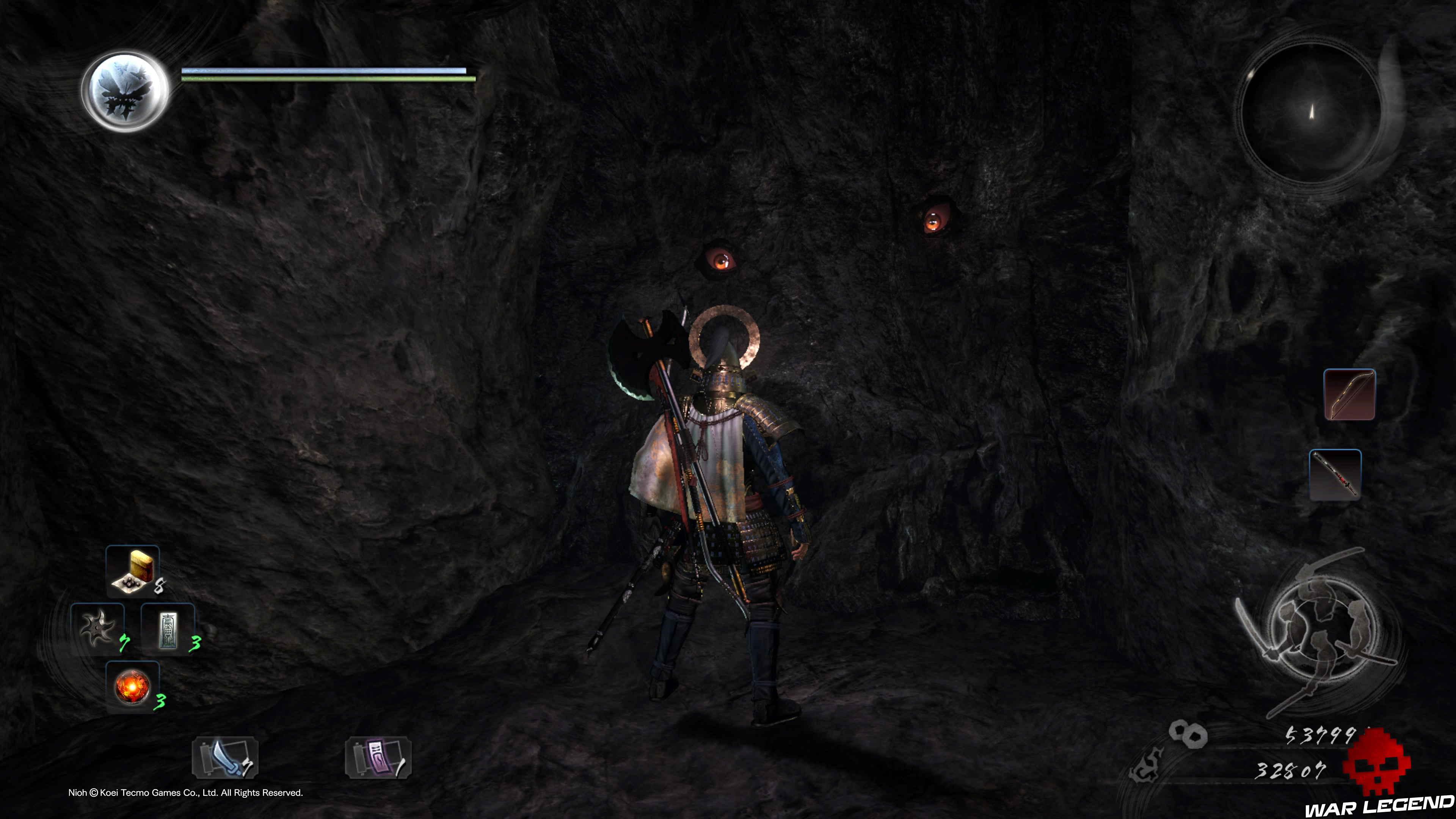 Soluce Nioh - Le démon du mont Hiei : mission 9 nurikabe