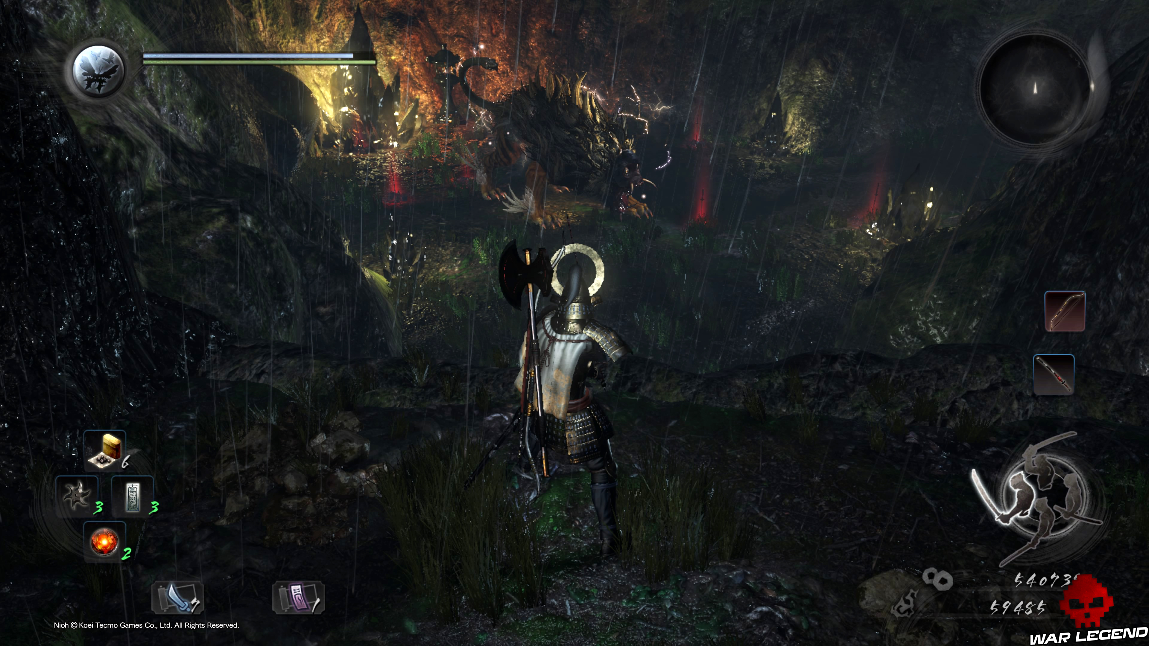 Soluce Nioh - Le démon du mont Hiei : mission 9 Nué