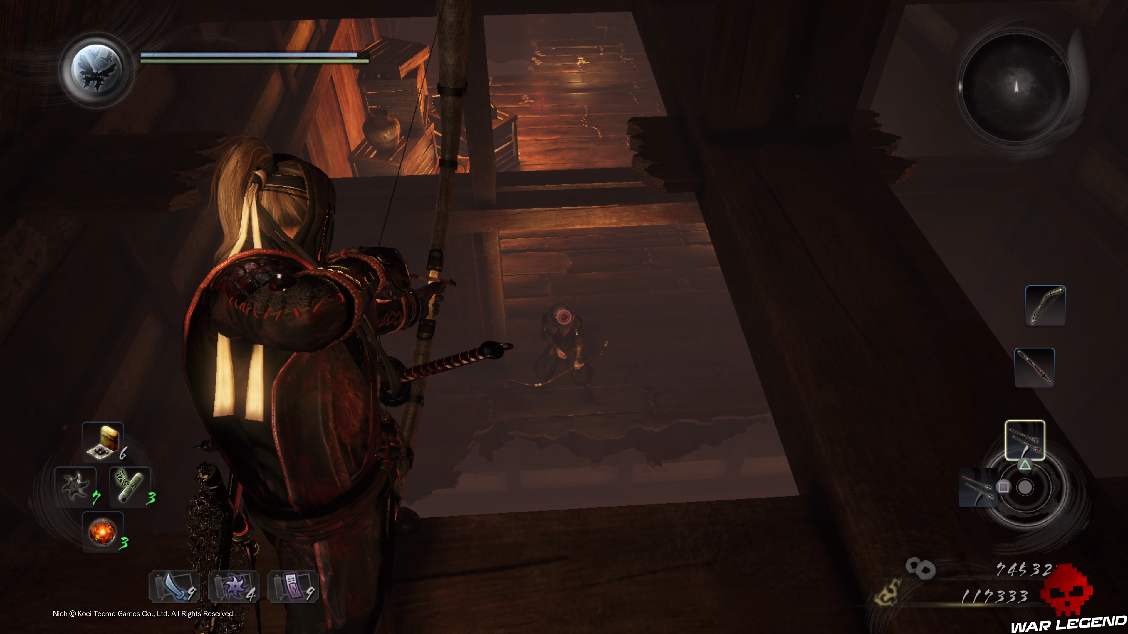 Soluce Nioh - L'évasion d'Iga archer