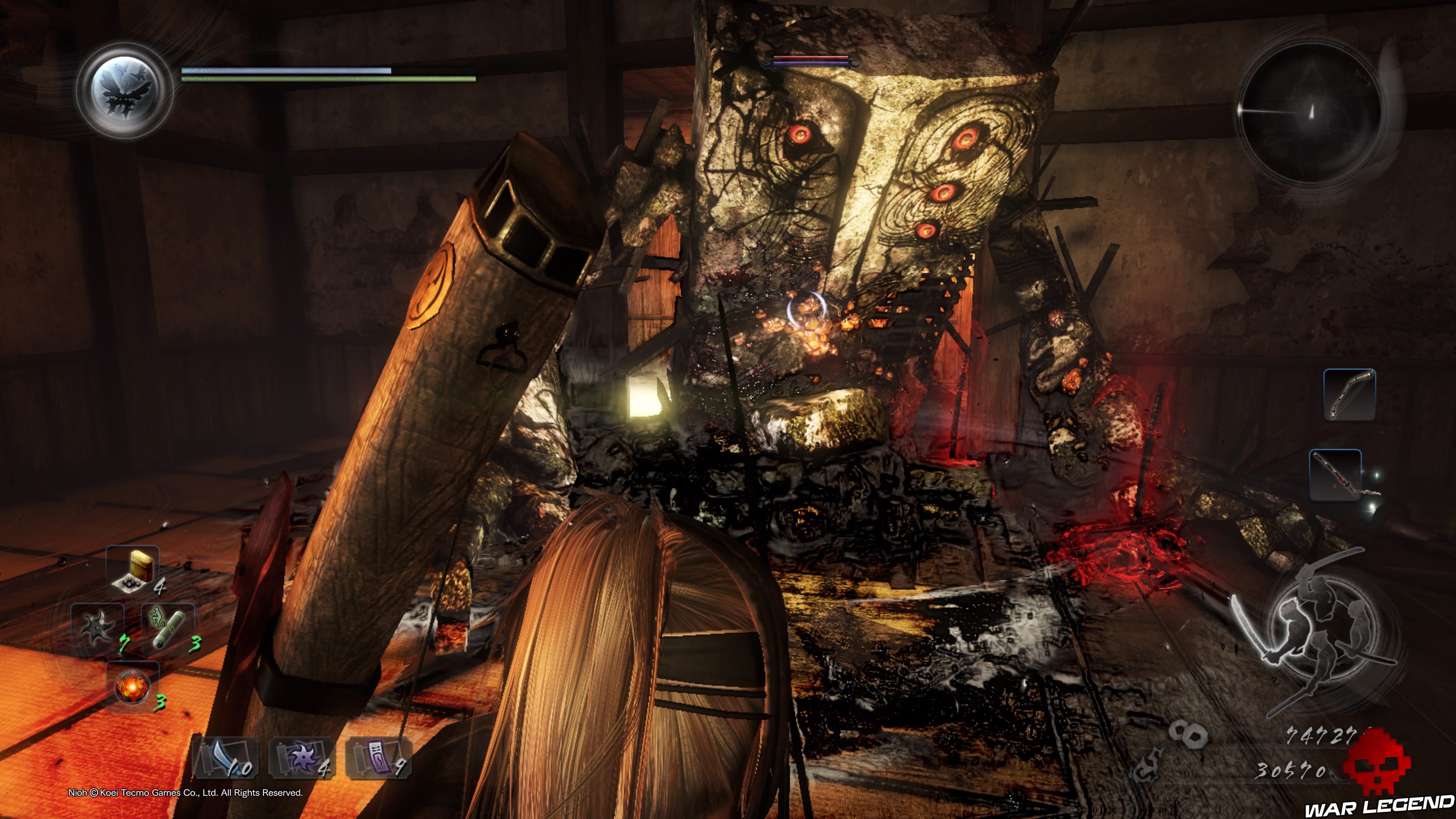 Soluce Nioh - L'évasion d'Iga nurikabe