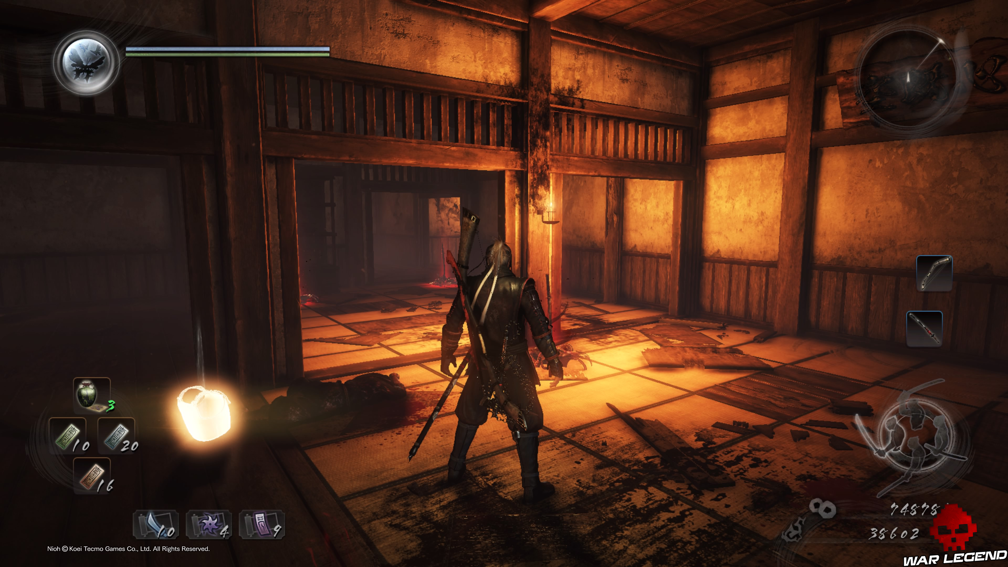 Soluce Nioh - L'évasion d'Iga salles