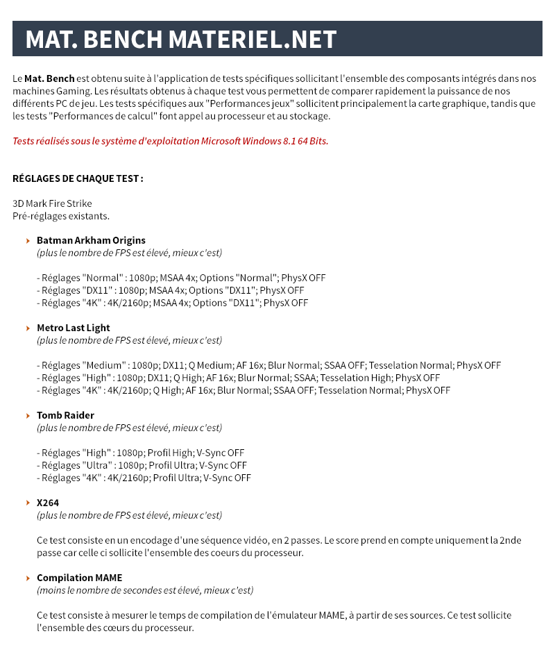 Bon Plan - PC Gamer Respawn V2 benchmark