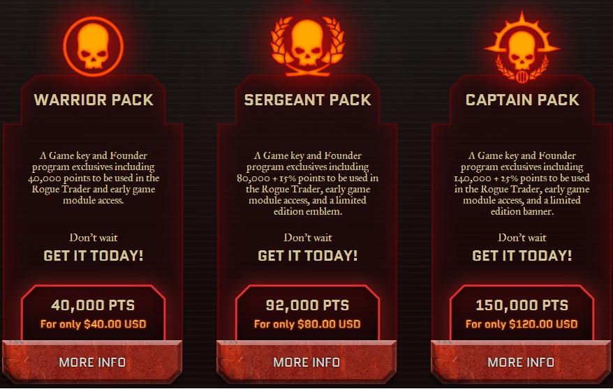 Pack fondateur warhammer 40k 1