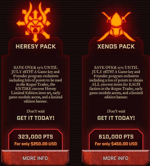 Pack fondateur warhammer 40k 2