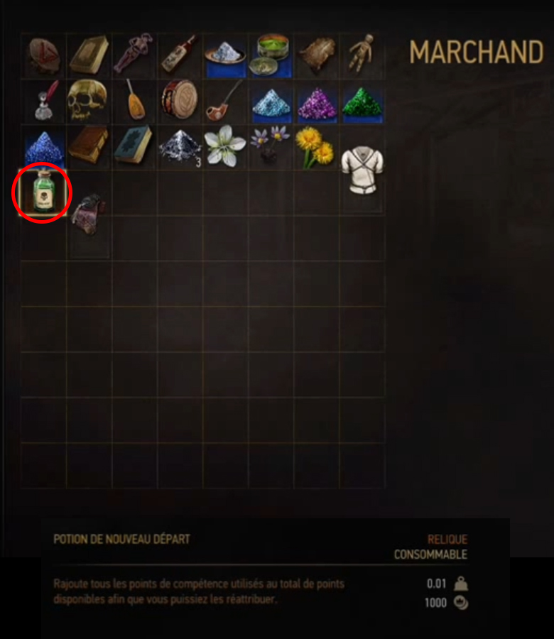 Potion de nouveau départ