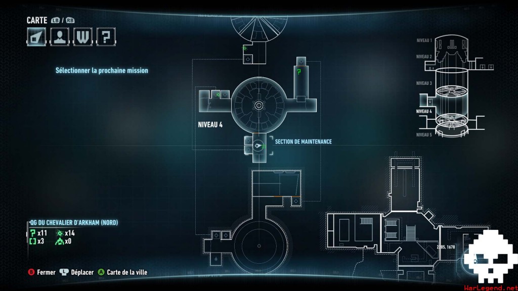 QG du Chevalier d'Arkham - Enigme 1(2205,1678)