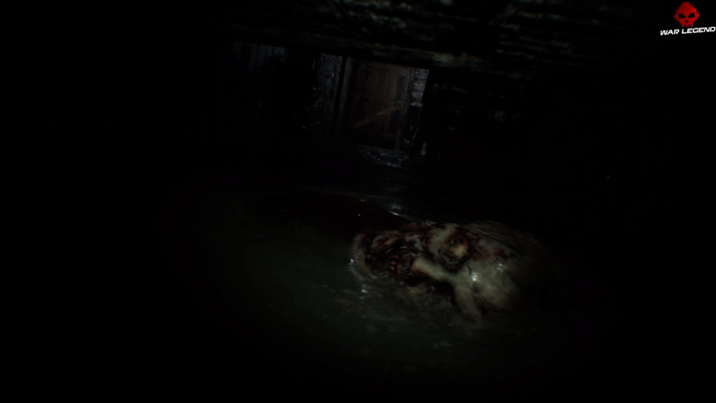 Solution Resident Evil 7 Biohazard - Chapitre 1 tête de cadavre, porte dans le fond