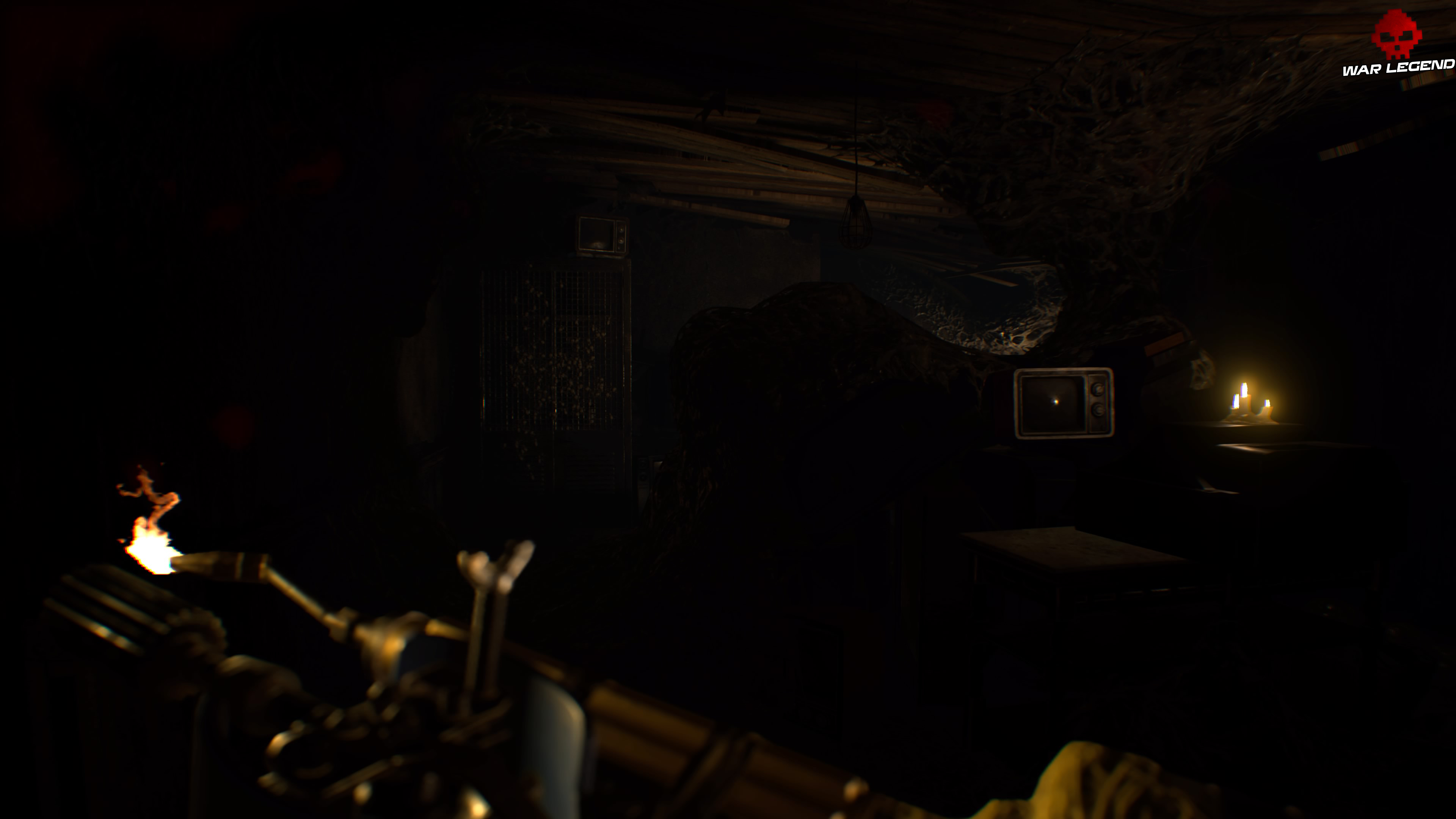 Solution Resident Evil 7 Biohazard - Chapitre 4 télévision, armoire infestée d'araignée