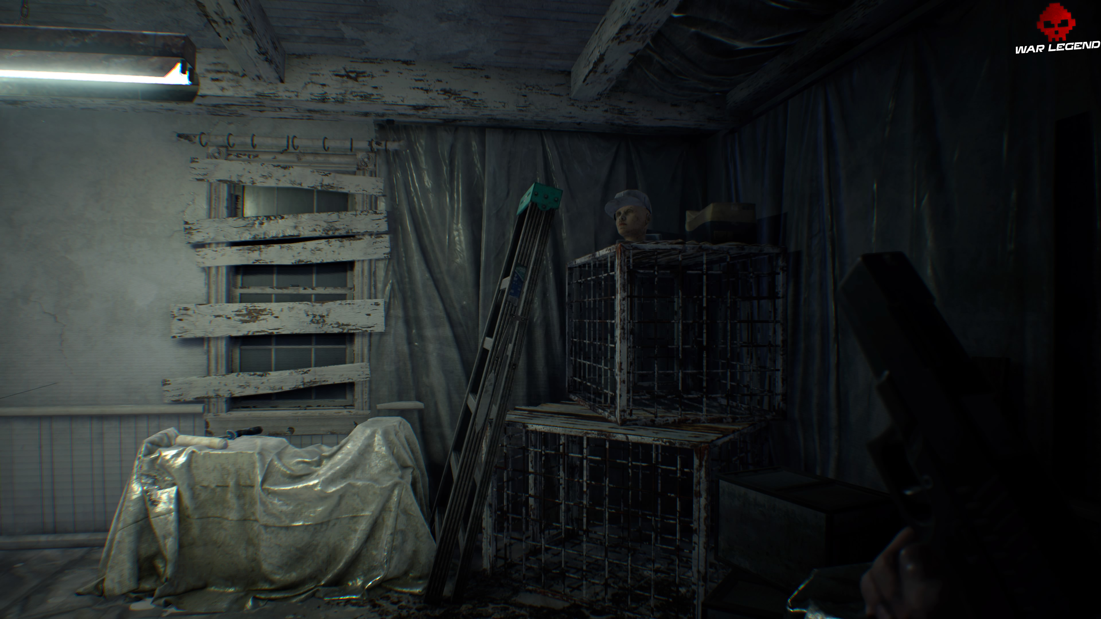 Solution Resident Evil 7 Biohazard - Chapitre 5 tête de mannequin coiffée sur étagère