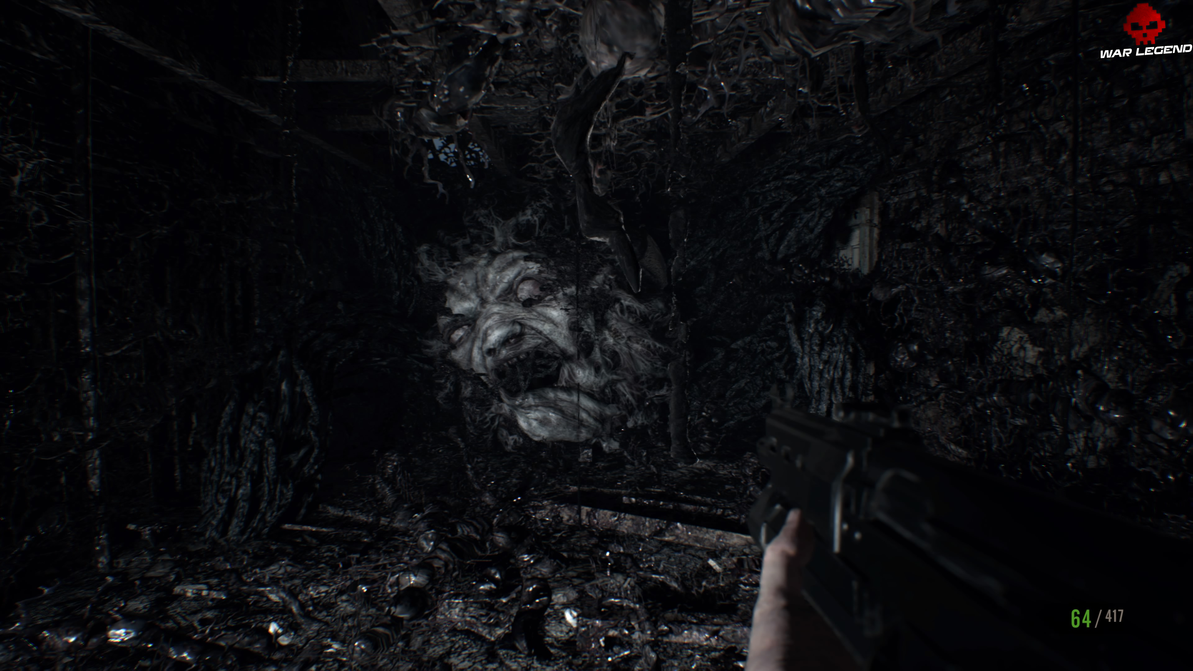 Solution Resident Evil 7 Biohazard - Chapitre 9 visage monstrueux Eveline