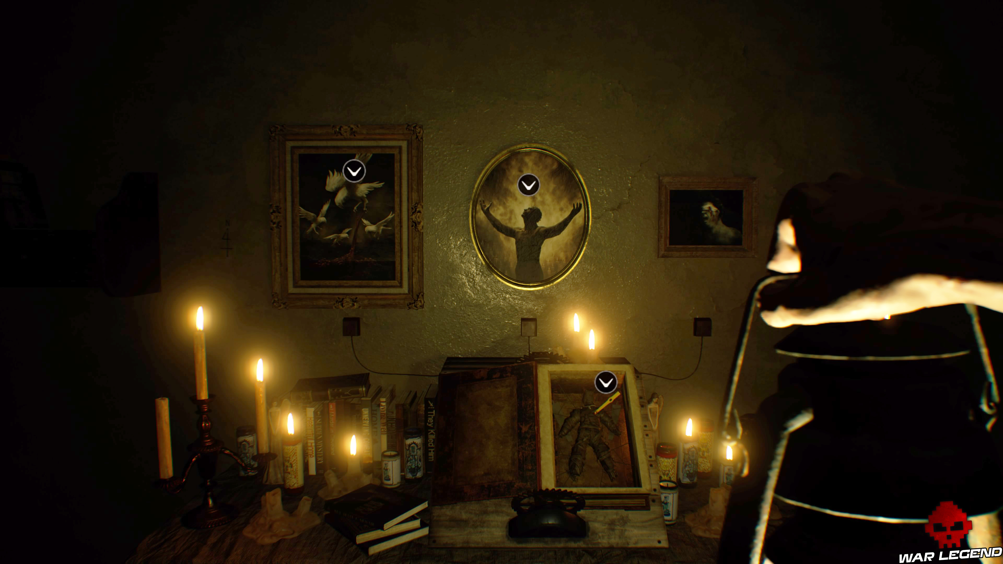 Solution Resident Evil 7 Biohazard - La chambre tableaux
