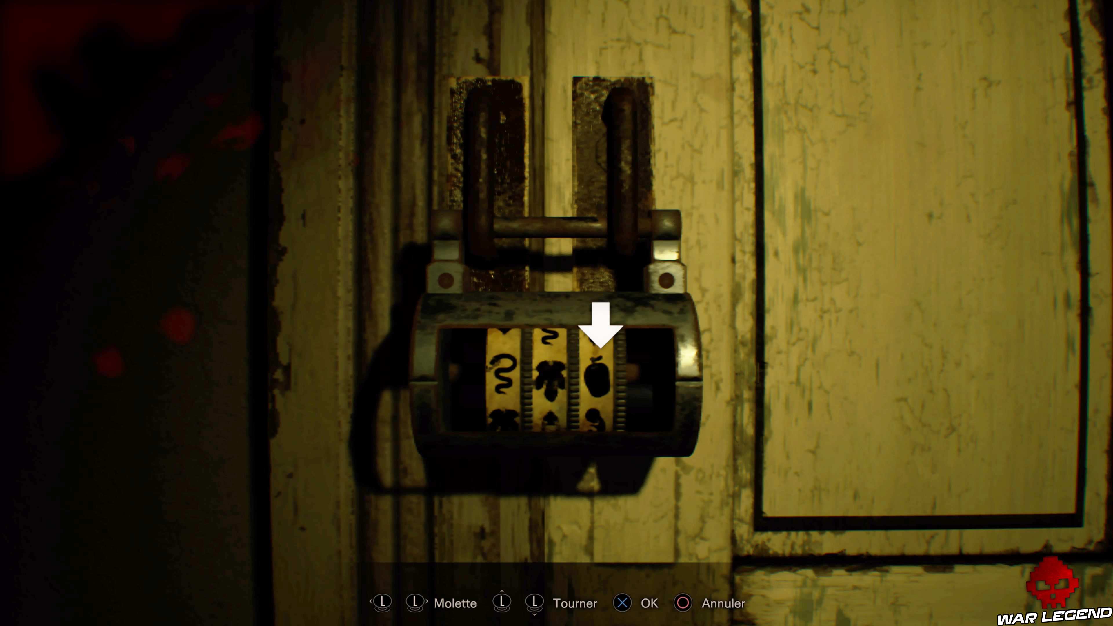 Solution Resident Evil 7 Biohazard - La chambre code porte