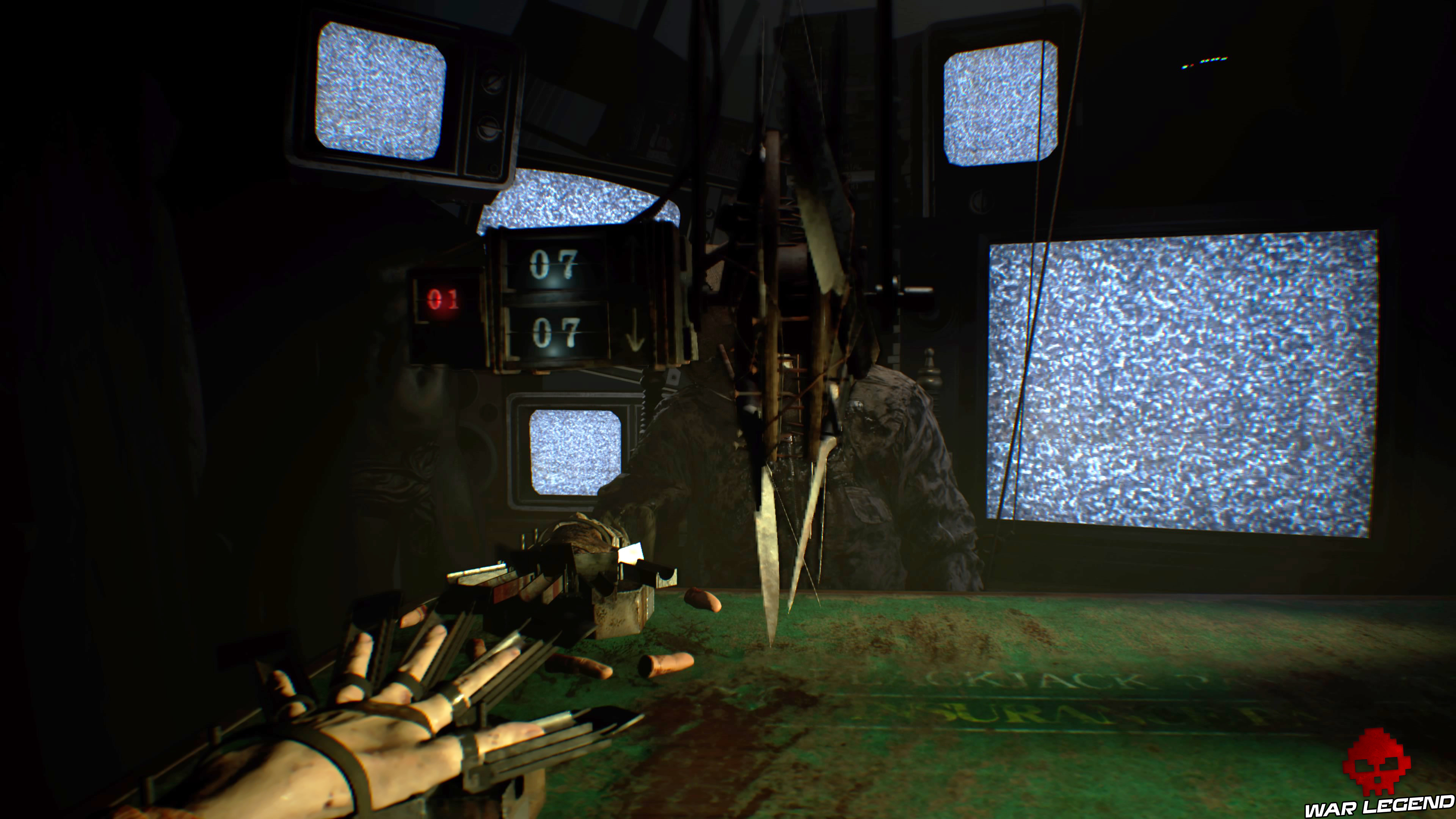 Solution Resident Evil 7 Biohazard - Vingt-et-un roue de lames