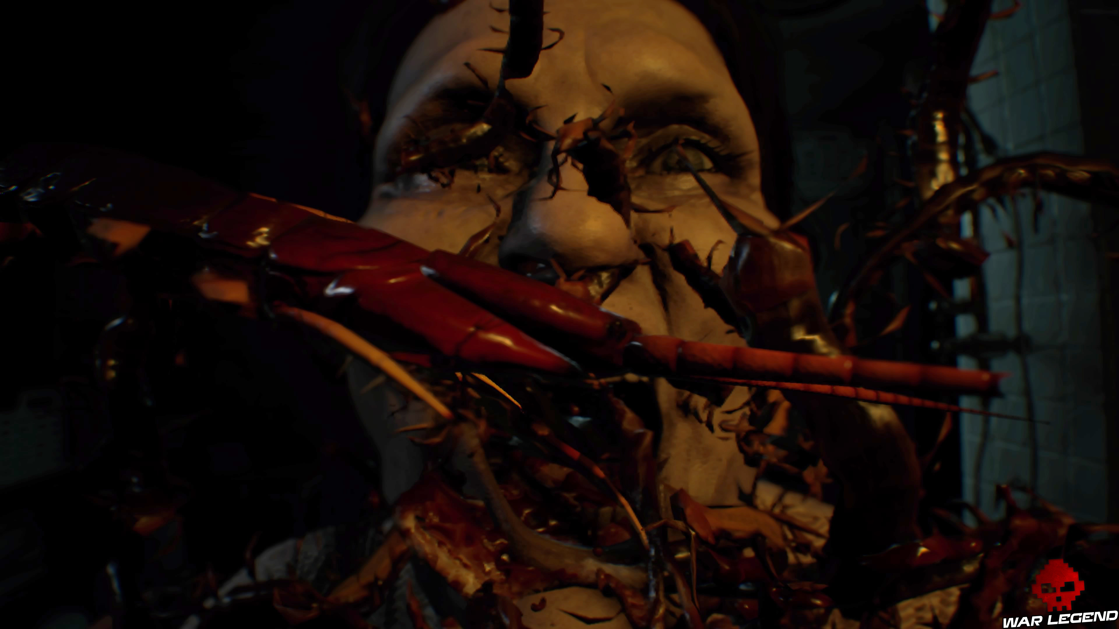 Solution Resident Evil 7 Biohazard - Filles Marguerite crache des insectes