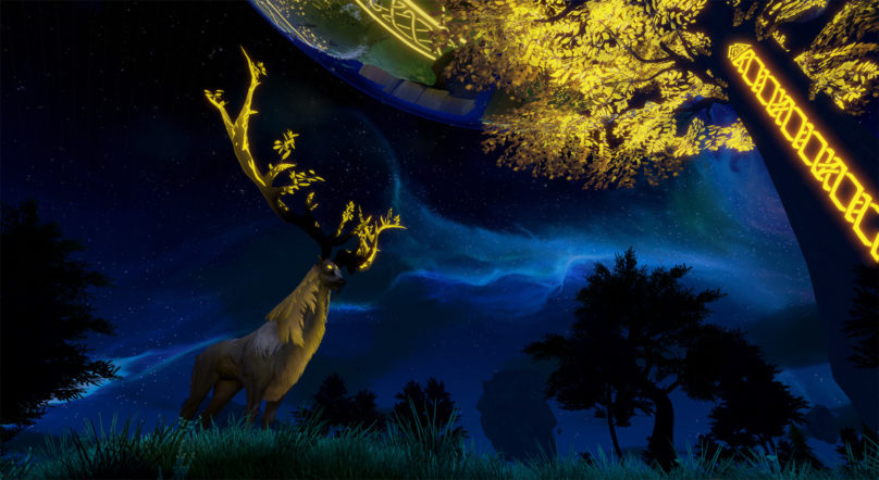 Rend - Des anciens de Blizzard annoncent leur nouveau titre en grande pompes Cerf magique illuminé dans la nuit