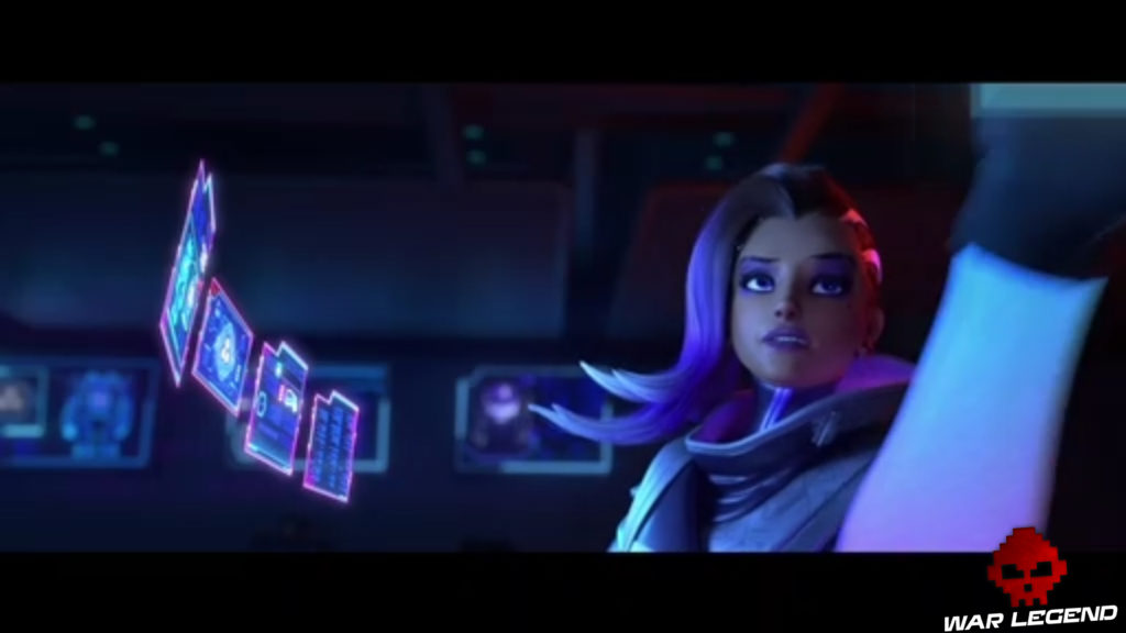Overwatch - Sombra officialisée visuel personnage