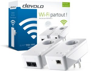Test Devolo dLAN 550Plus WiFi Starter Kit CPL