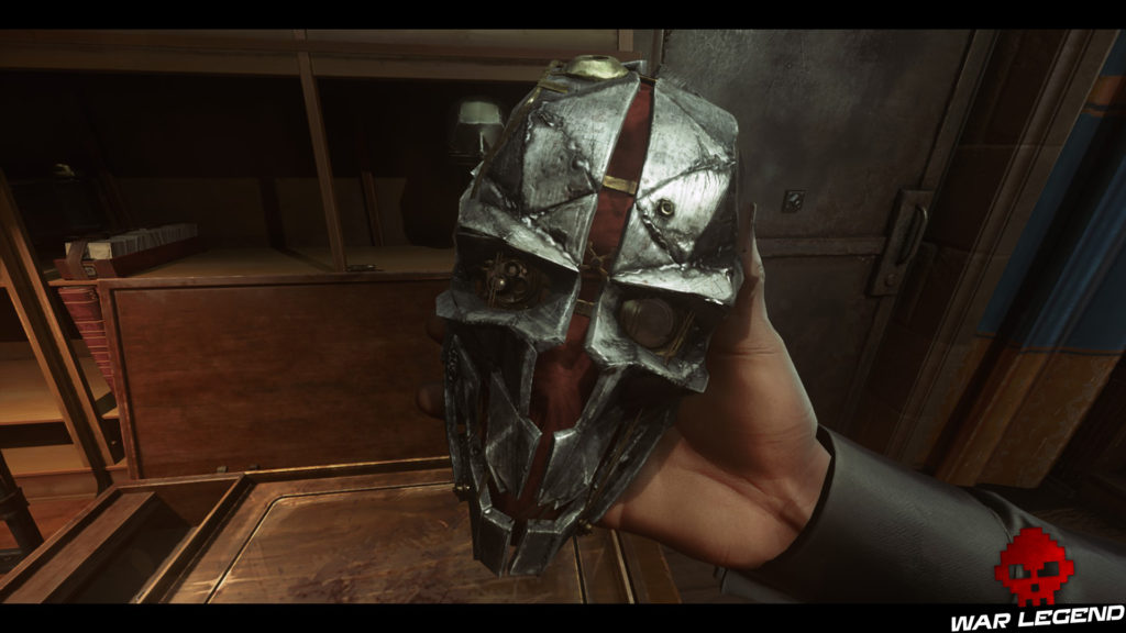 Test Dishonored 2 masque de Corvo - WarLegend