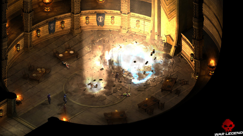 Test Tyranny salle de l'élévation