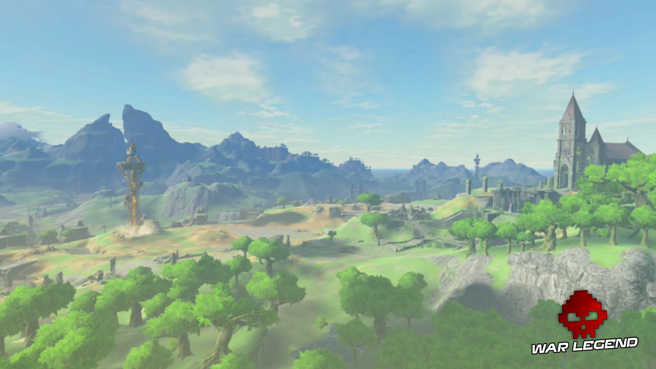 Test The Legend of Zelda: Breath of the Wild - Quand la modernité transcende la tradition paysage Hyrule