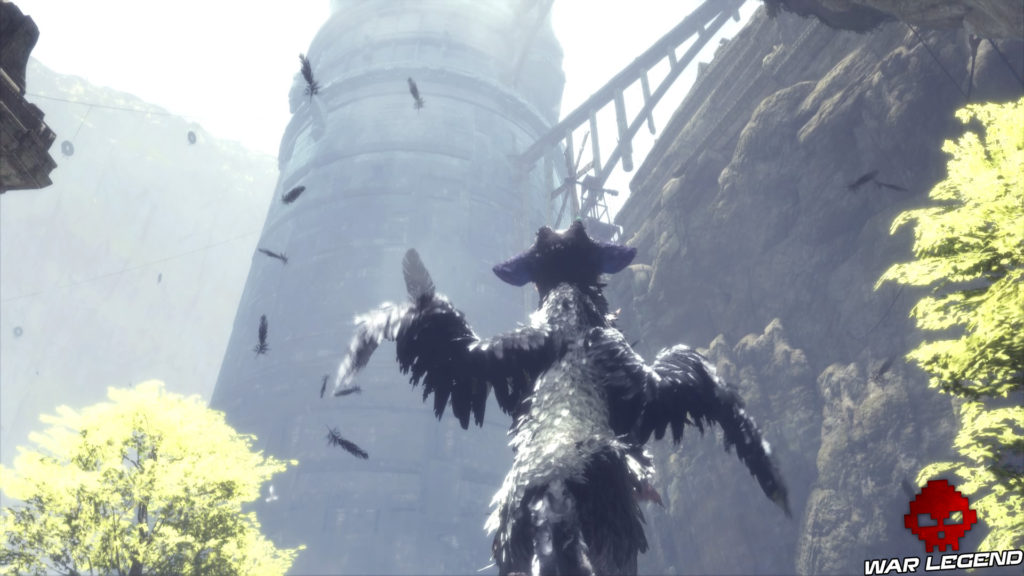 Test The Last Guardian Trico tente de voler