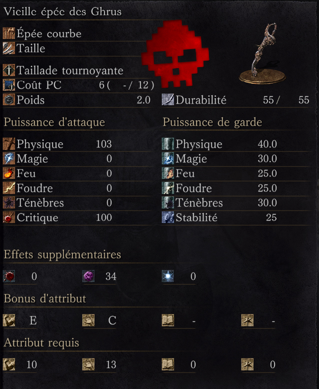 Vieille Épée des Ghrus