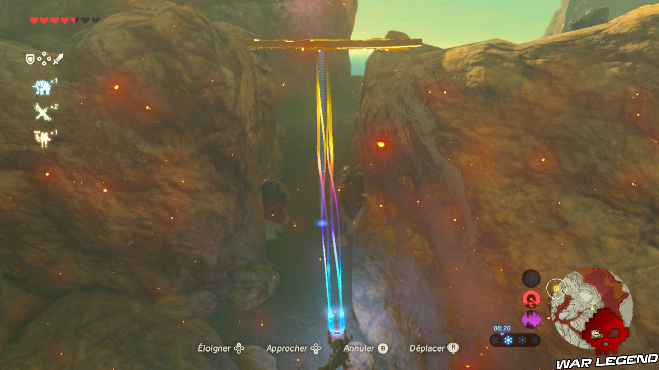 Soluce The Legend of Zelda: Breath of the Wild - Vah'Rudania partie 2 passerelle polaris