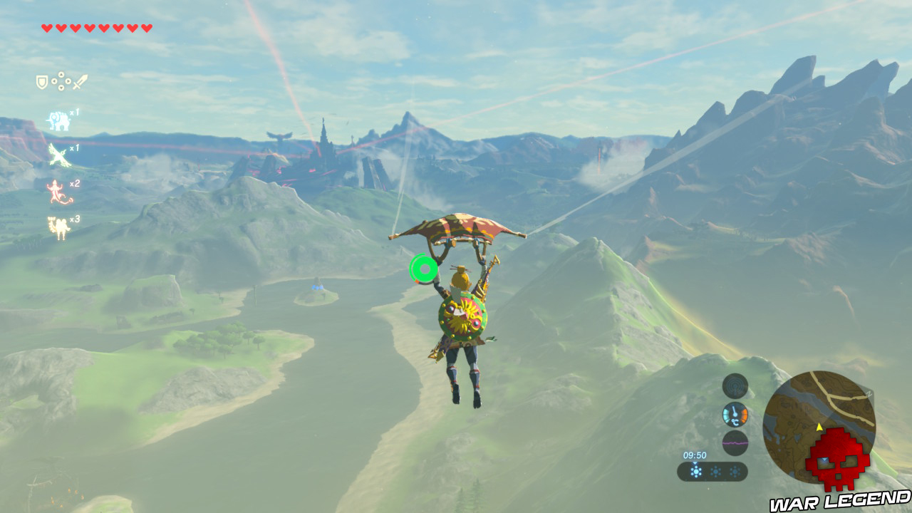 Soluce The Legend of Zelda: Breath of the Wild - La lame du héros Link plane