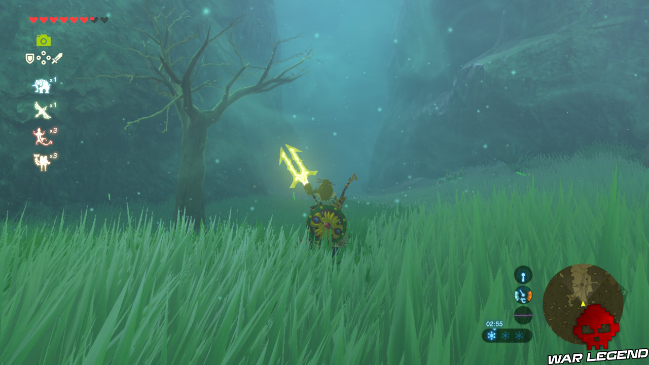Soluce The Legend of Zelda: Breath of the Wild - La lame du héros canyon
