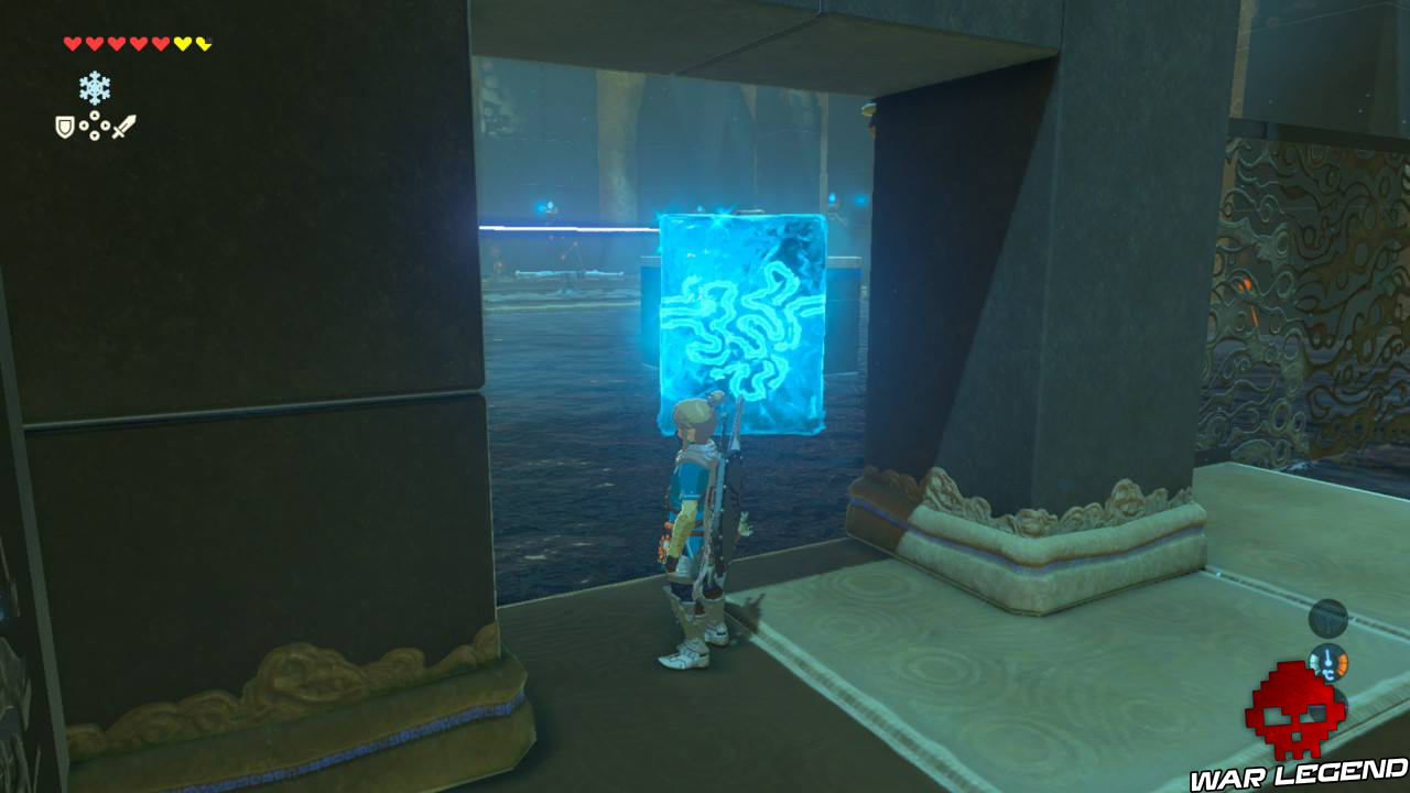 Soluce The Legend of Zelda: Breath of the Wild - Les créatures divines partie 1 bloc de glace