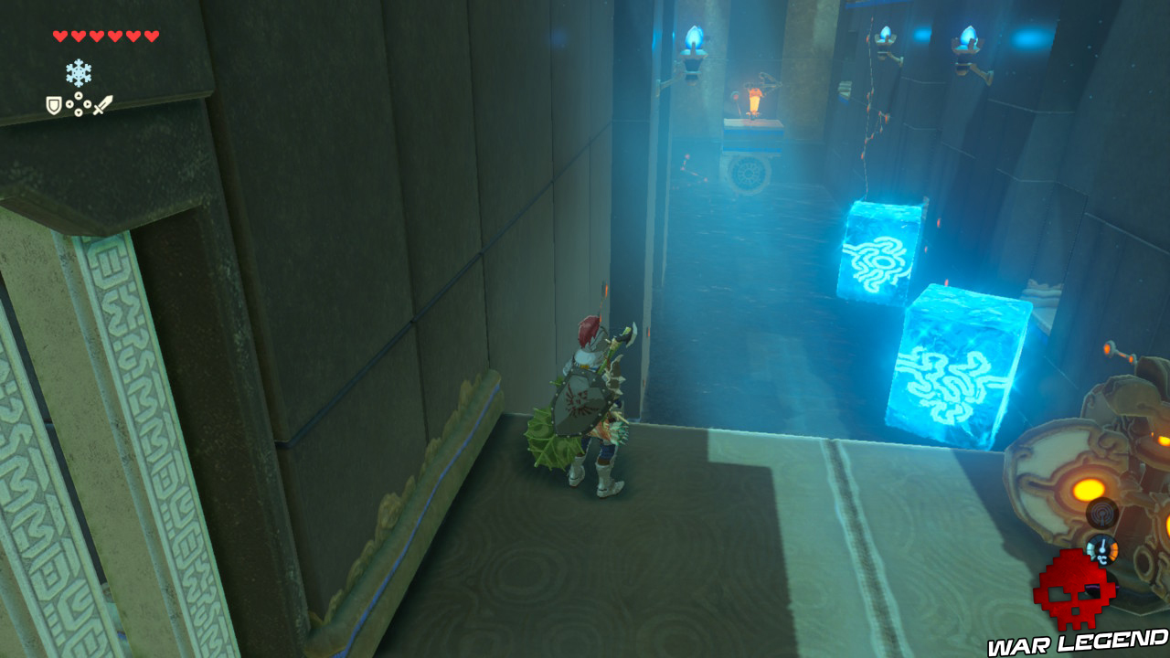 Soluce The Legend of Zelda: Breath of the Wild - Vah'Medoh partie 1 blocs de glace