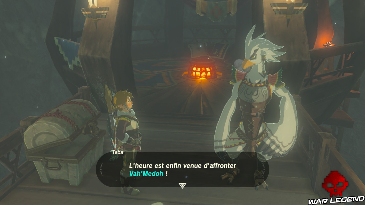 Soluce The Legend of Zelda: Breath of the Wild - Vah'Medoh partie 1 Teba