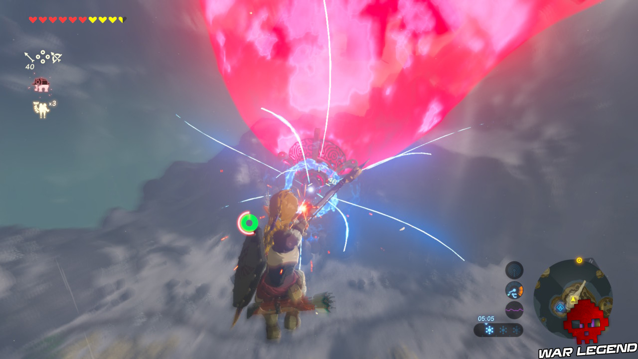 Soluce The Legend of Zelda: Breath of the Wild - Vah'Medoh partie 1 Link tir à l'arc