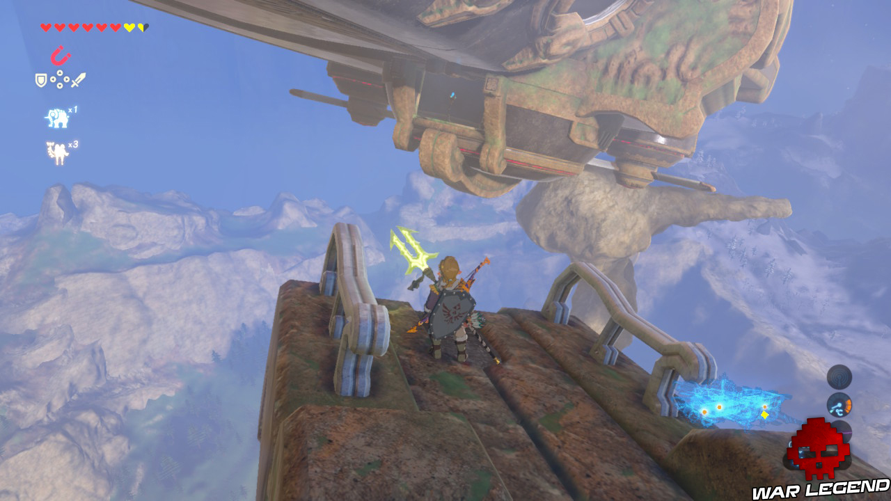 Soluce The Legend of Zelda: Breath of the Wild - Vah'Medoh partie 2 Link au bord du vide