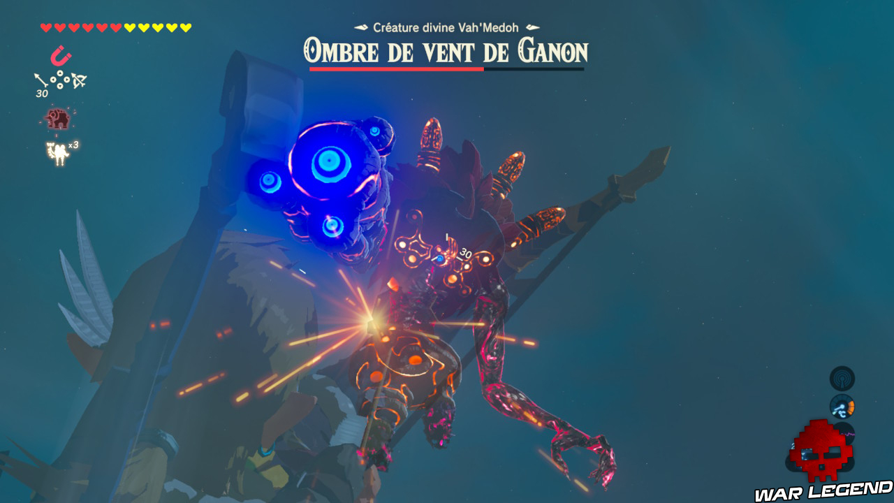 Soluce The Legend of Zelda: Breath of the Wild - Vah'Medoh partie 2 ombre de vent de ganon