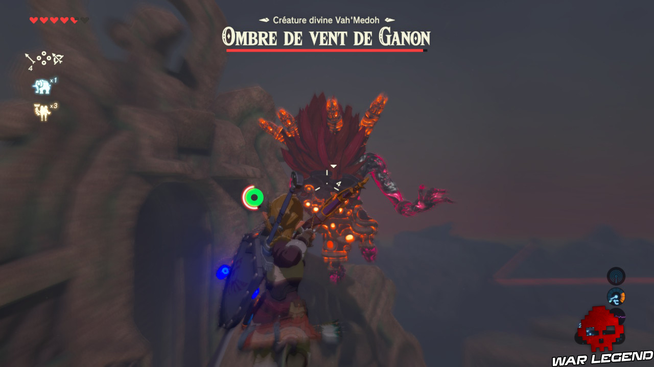 Soluce The Legend of Zelda: Breath of the Wild - Vah'Medoh partie 2 ombre de vent de ganon