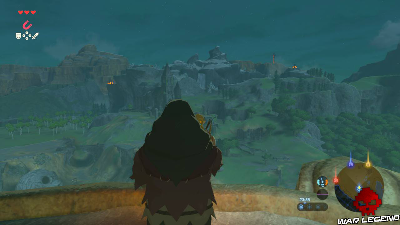 Soluce The Legend of Zelda: Breath of the Wild - Le plateau isolé partie 1 paysage