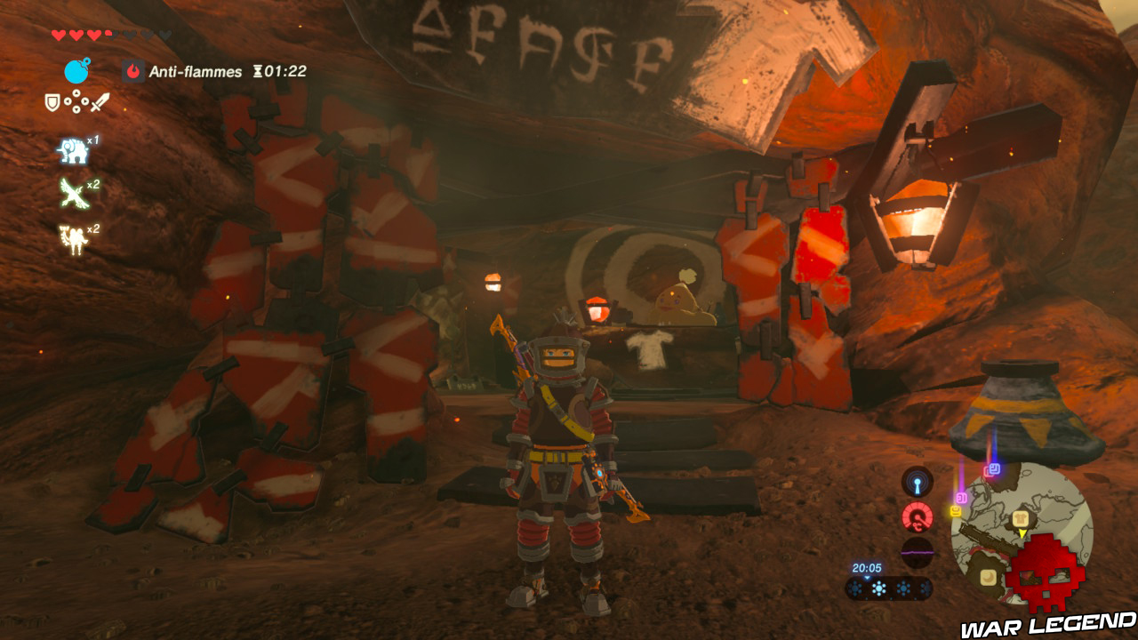 Soluce The Legend of Zelda: Breath of the Wild - Les créatures divines partie 4 set de pierre