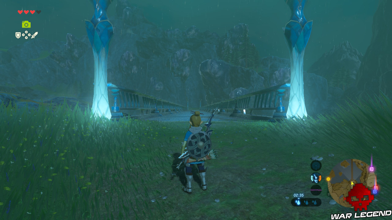 Soluce The Legend of Zelda: Breath of the Wild - Vers le domaine Zora pont