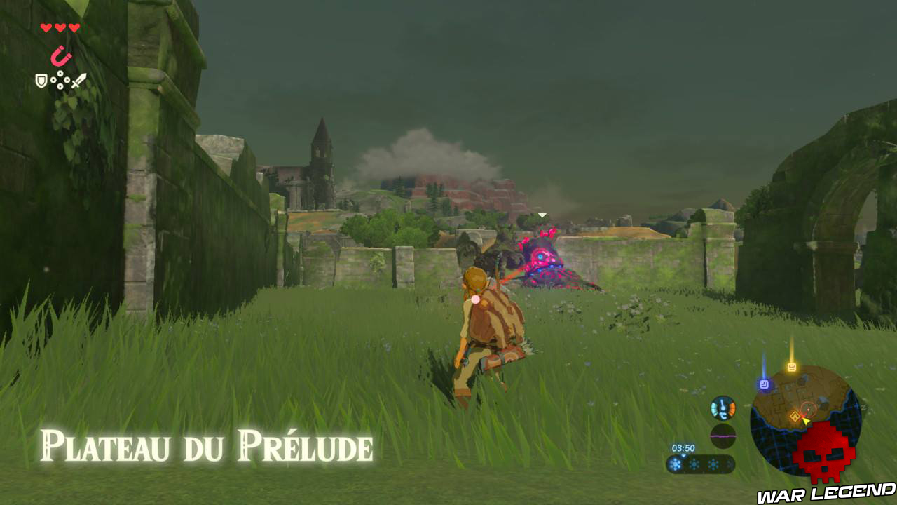Soluce The Legend of Zelda: Breath of the Wild - Le plateau isolé partie 1 gardien