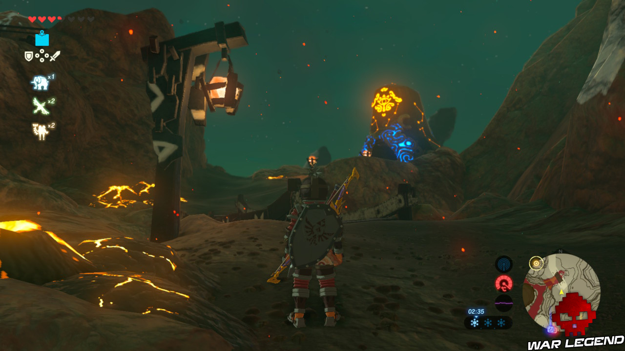 Soluce The Legend of Zelda: Breath of the Wild - Vah'Rudania partie 1 sanctuaire