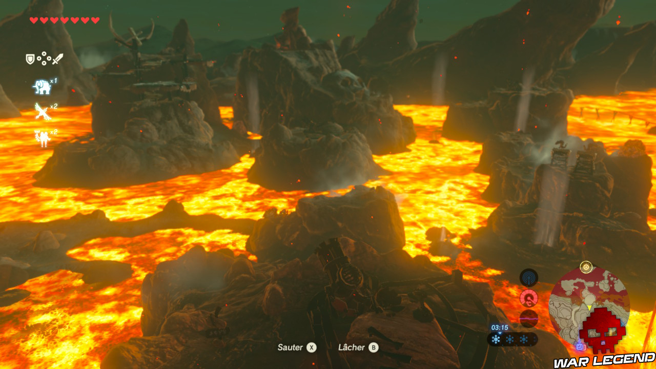 Soluce The Legend of Zelda: Breath of the Wild - Vah'Rudania partie 1 îlots