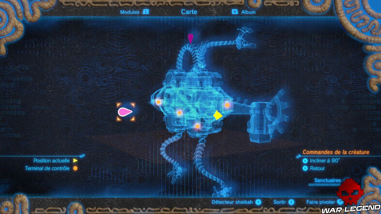 Soluce The Legend of Zelda: Breath of the Wild - Vah'Rudania partie 2 carte