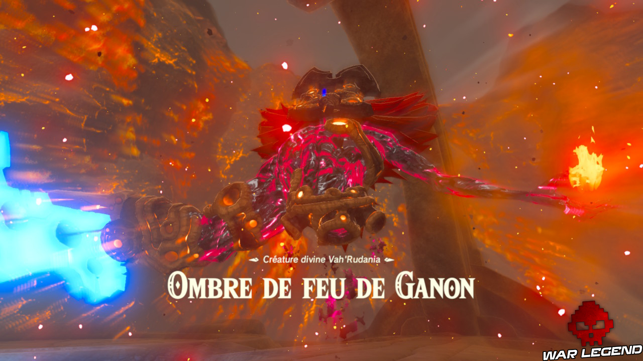 Soluce The Legend of Zelda: Breath of the Wild - Vah'Rudania partie 2 ombre de feu de ganon